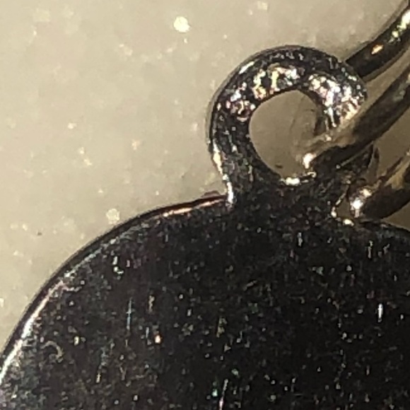 VTG Sterling Silver Santa Christmas Xmas Miniature Charm Bracelet Charm 22mm - Picture 4 of 5